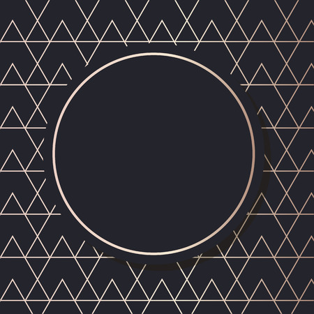 Golden Frame pattern art vector Geometric elegant background cover cardのイラスト素材