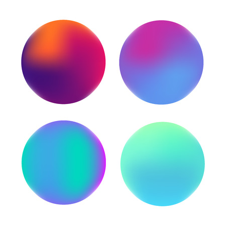 Abstract gradient in the sphere of violet, pink, blue. Vectorのイラスト素材