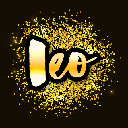 12 Zodiac Signs Capricorn Aquarius Pisces Aries Taurus Gemini Cancer Leo Virgo Libra Scorpio Sagittarius and Lettering - Black Calligraphy on White Background - Vector Hand Drawnのイラスト素材