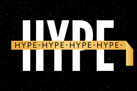 slogan Hype phrase graphic vector Print Fashion letteringのイラスト素材