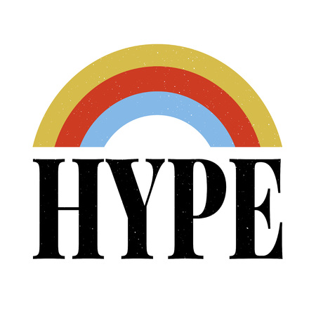 slogan Hype phrase graphic vector Print Fashion letteringのイラスト素材
