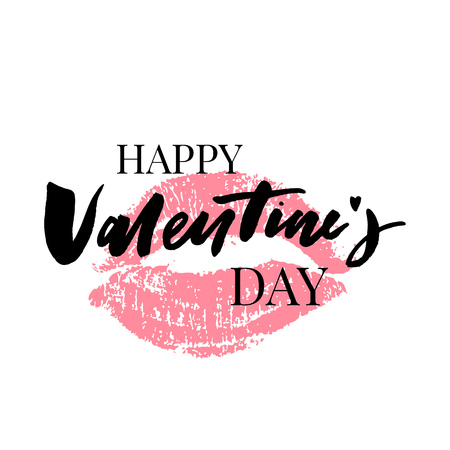 Slogan graphic with vector a rose illustration in retro style, for t-shirt prints and other uses. Valentine's day loveのイラスト素材