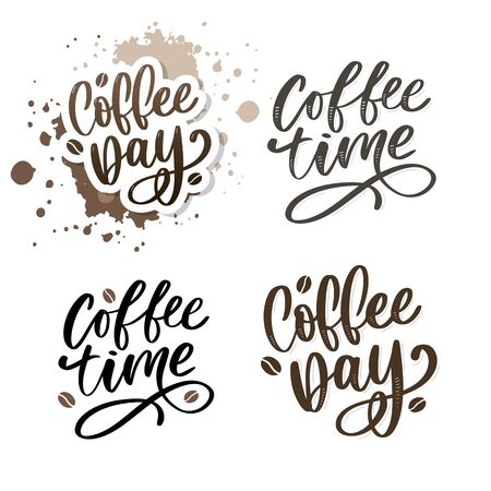 1 October International Coffee Day Logo World Coffee Day Logo Icon Vector Illustration On White Royalty Free Vector Graphics