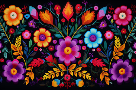 Mexican embroidery