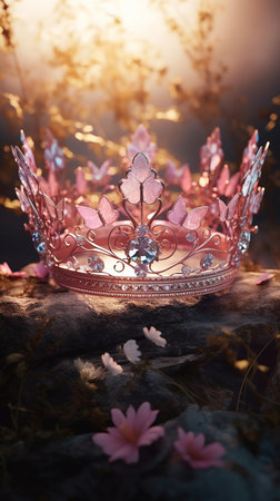 crown, tiara, shiny, princess, background, jewelryの写真素材