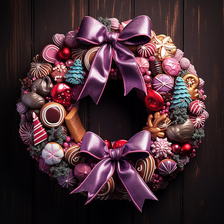 decorative, christmas wreath winter holidayの写真素材