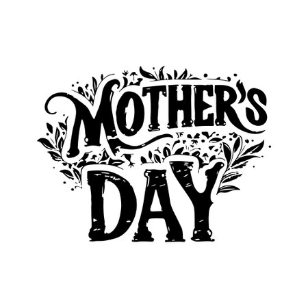 Happy Mother's day, Women's day slogan t shirt vectorのイラスト素材