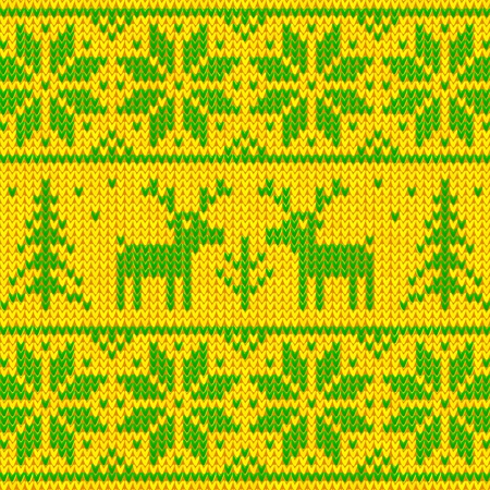 Sweater with deerのイラスト素材