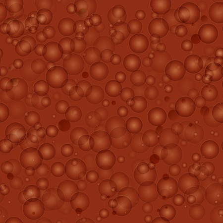 Chocolate bubbles seamless pattern backgroundのイラスト素材