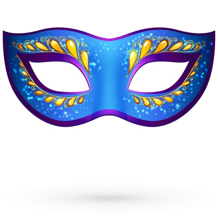 ornate venetian carnival maskのイラスト素材