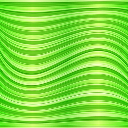 Green wavy abstract backgroundのイラスト素材