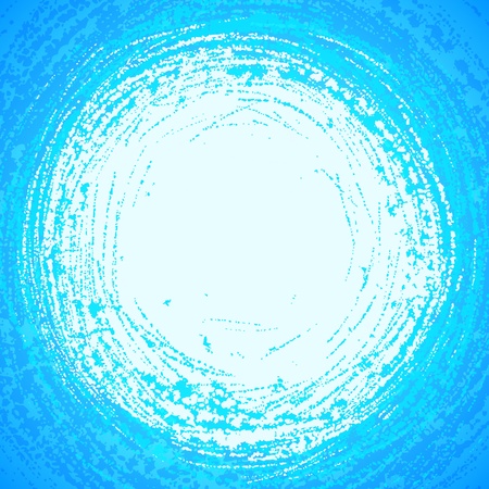 Blue grunge sun reflection in abstract waterのイラスト素材