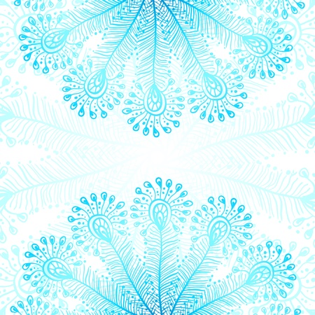 Bright rainbow vector peacock feathers backgroundのイラスト素材
