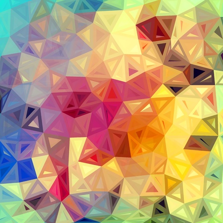 Colorful abstract triangles vector background