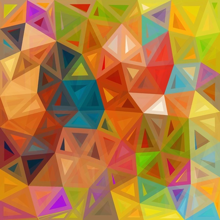 Mottled abstract triangles vector backgroundのイラスト素材