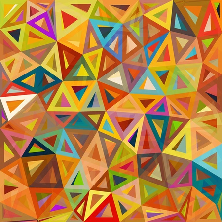 Mottled abstract triangles vector backgroundのイラスト素材