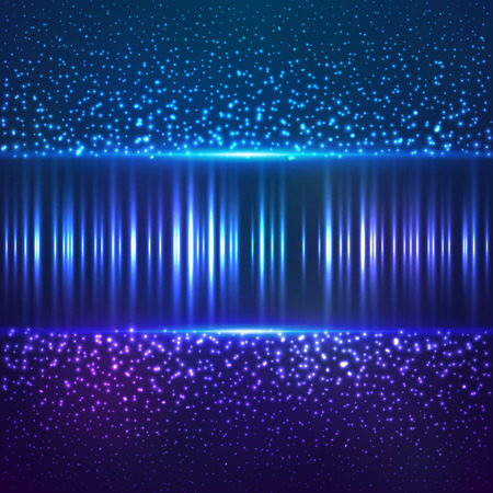 Blue star dust abctract vector backgroundのイラスト素材
