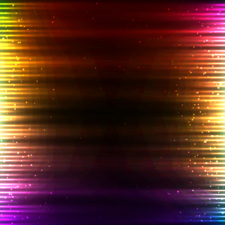 Pink shining technology lights sound backgroundのイラスト素材