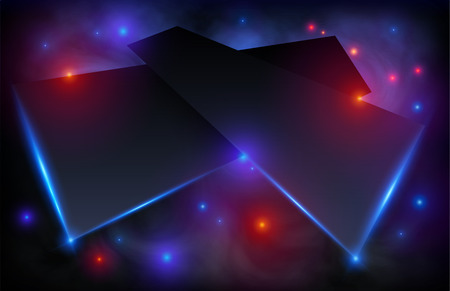 Black Friday abstract surface and lights vector abstract background. Cyber Monday futuristic backdrop.のイラスト素材