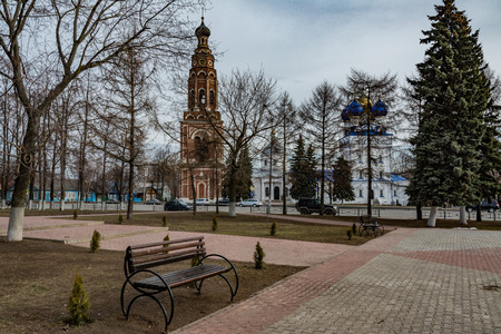 City Park in Bronnitsyの写真素材