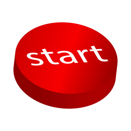 Red start illustration.のイラスト素材