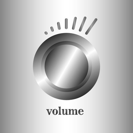 Volume control icon.のイラスト素材