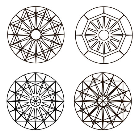A vector illustration stones and crystalsのイラスト素材