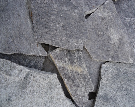 Stacked stone platesの写真素材