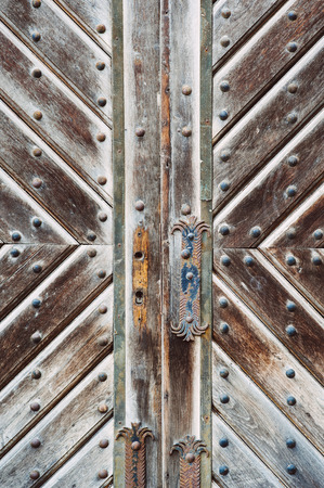 Old doorの写真素材