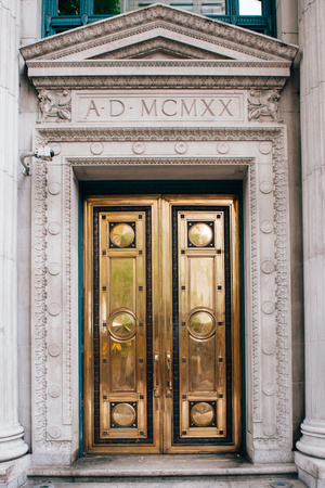 Old doorの写真素材