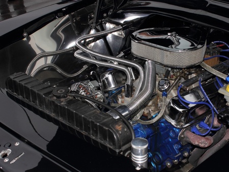 Chromed engine