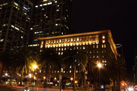 Night scenes from San Francisco,usa,march 2013のeditorial素材