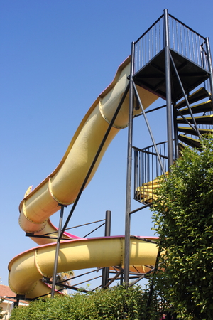 Waterpark slideのeditorial素材