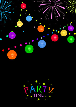 Party timeのイラスト素材