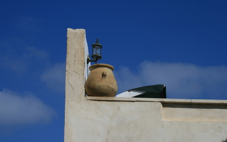 Mediterranean pottery の写真素材
