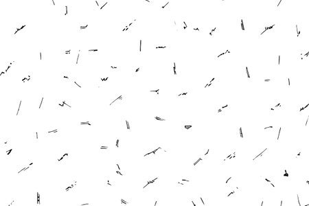 Seamless pattern of black and white abstract pattern on a white backgroundのイラスト素材