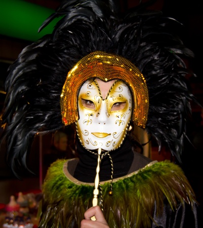 TORRES VEDRAS, PORTUGAL - FEBRUARY 18: Participant in the Carnival on February 18, 2012 in Torres Vedras, Portugal.のeditorial素材