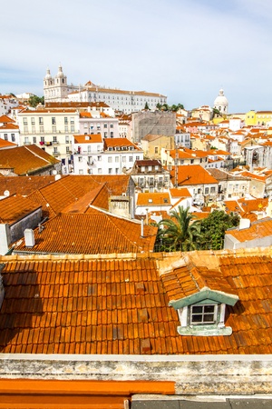 Alfama, Old Part Of Lisbonの写真素材