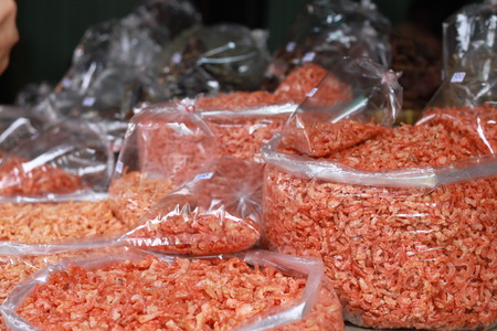 Dry shrimpの写真素材