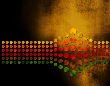 Grunge abstract background with dotsの写真素材