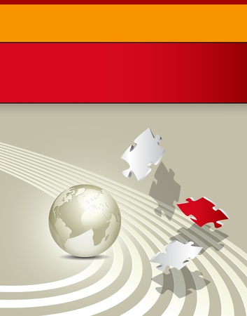 Business brochure - corporate background design - advertising templateのイラスト素材