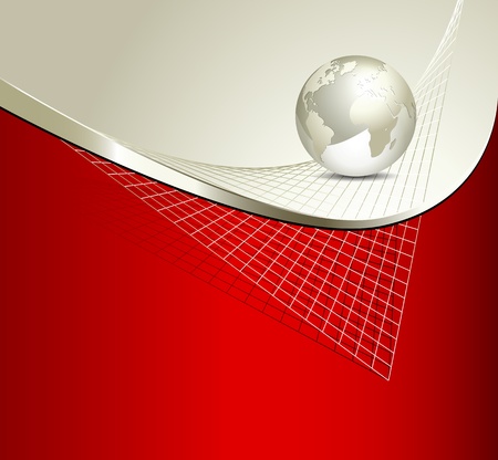 Technology template - abstract business backgroundのイラスト素材