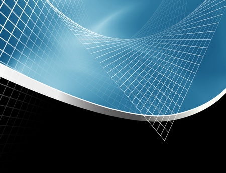 Abstract background blue blackのイラスト素材
