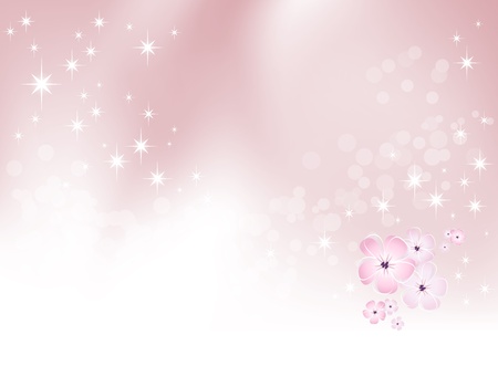 Flower backgroundのイラスト素材