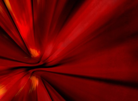 Red abstract ray background - grunge burst designの写真素材