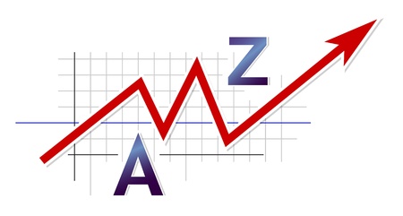 Business graphのイラスト素材