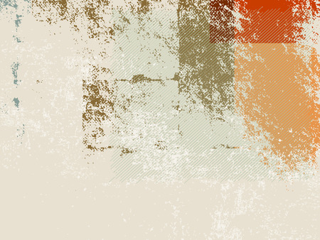 Abstract retro wallpaper background - grunge style 70sのイラスト素材