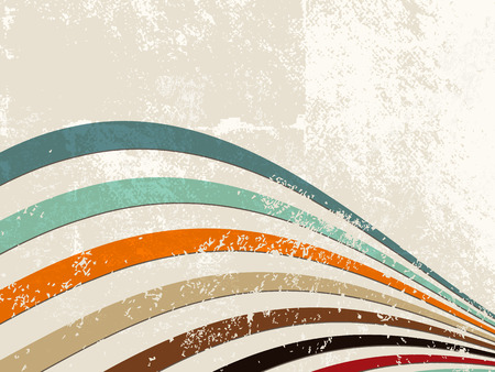 Retro lines - grunge stripe backgroundのイラスト素材