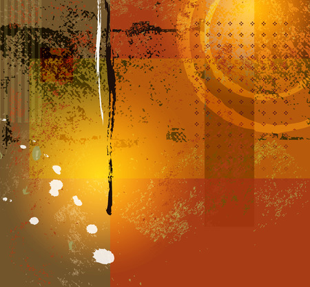 Abstract background - modern digital painting - grunge styleのイラスト素材