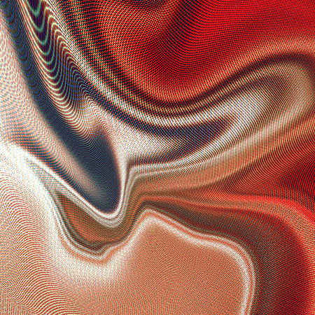 Abstract wavy background with glitch effectの写真素材